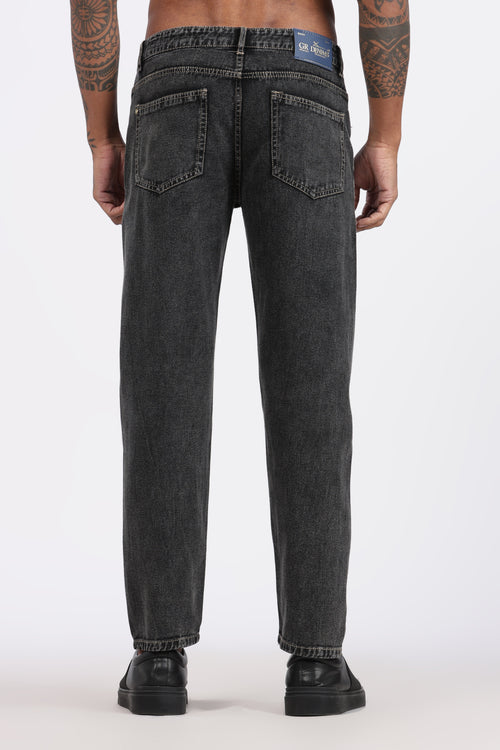 Men's Slim Tapered Jeans - Faded Charcoal Wash